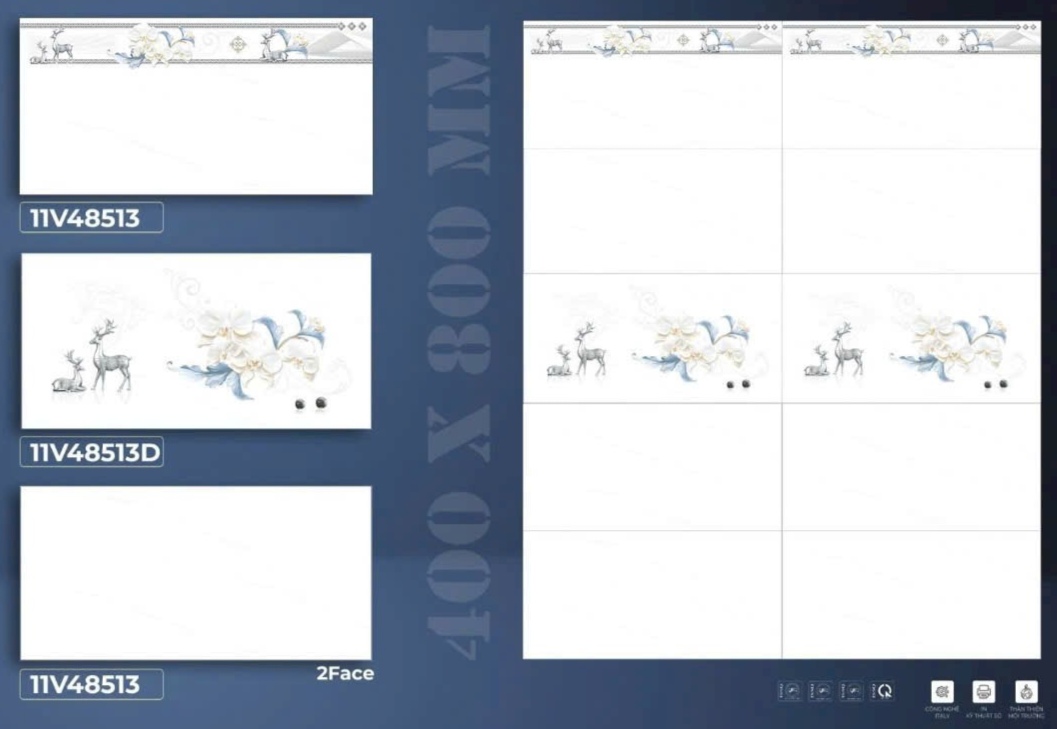 Gạch ốp tường 40x80cm-5142