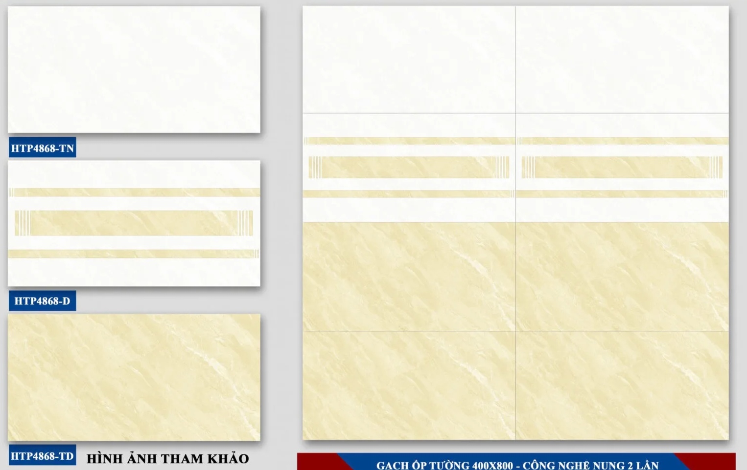 Gạch ốp tường 40x80cm Hà Thanh-5226