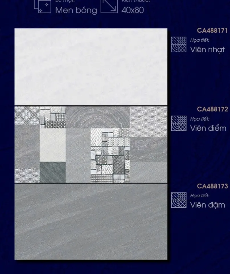Gạch ốp tường 40x80cm-5409