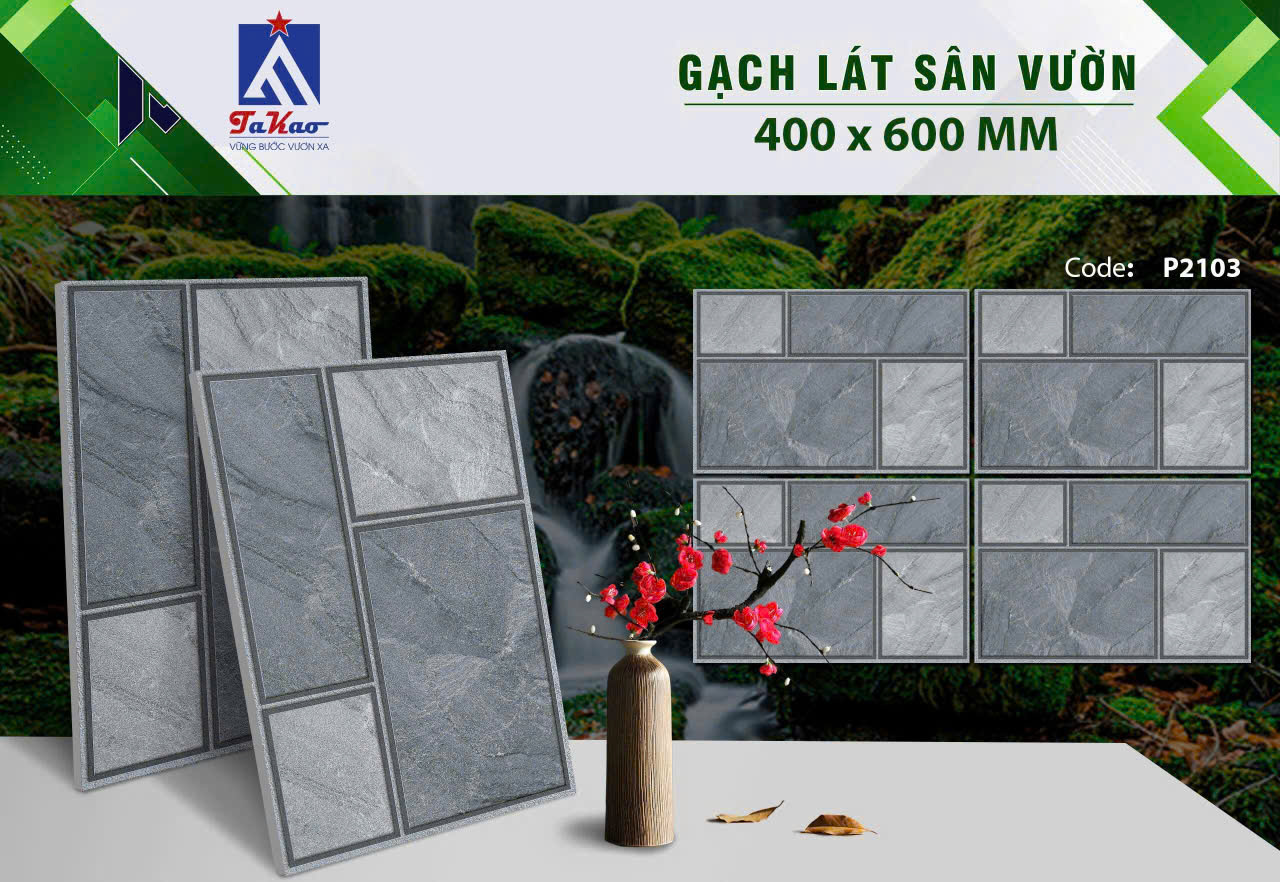 Gạch Lát Sân Vườn 40x60cm -5158