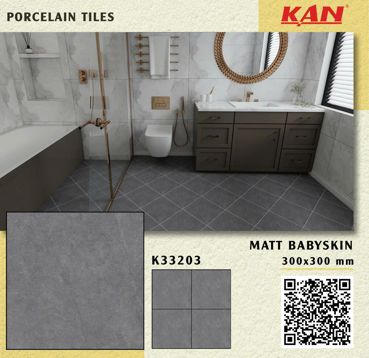 Gạch Lát Nền 30x30cm -5109