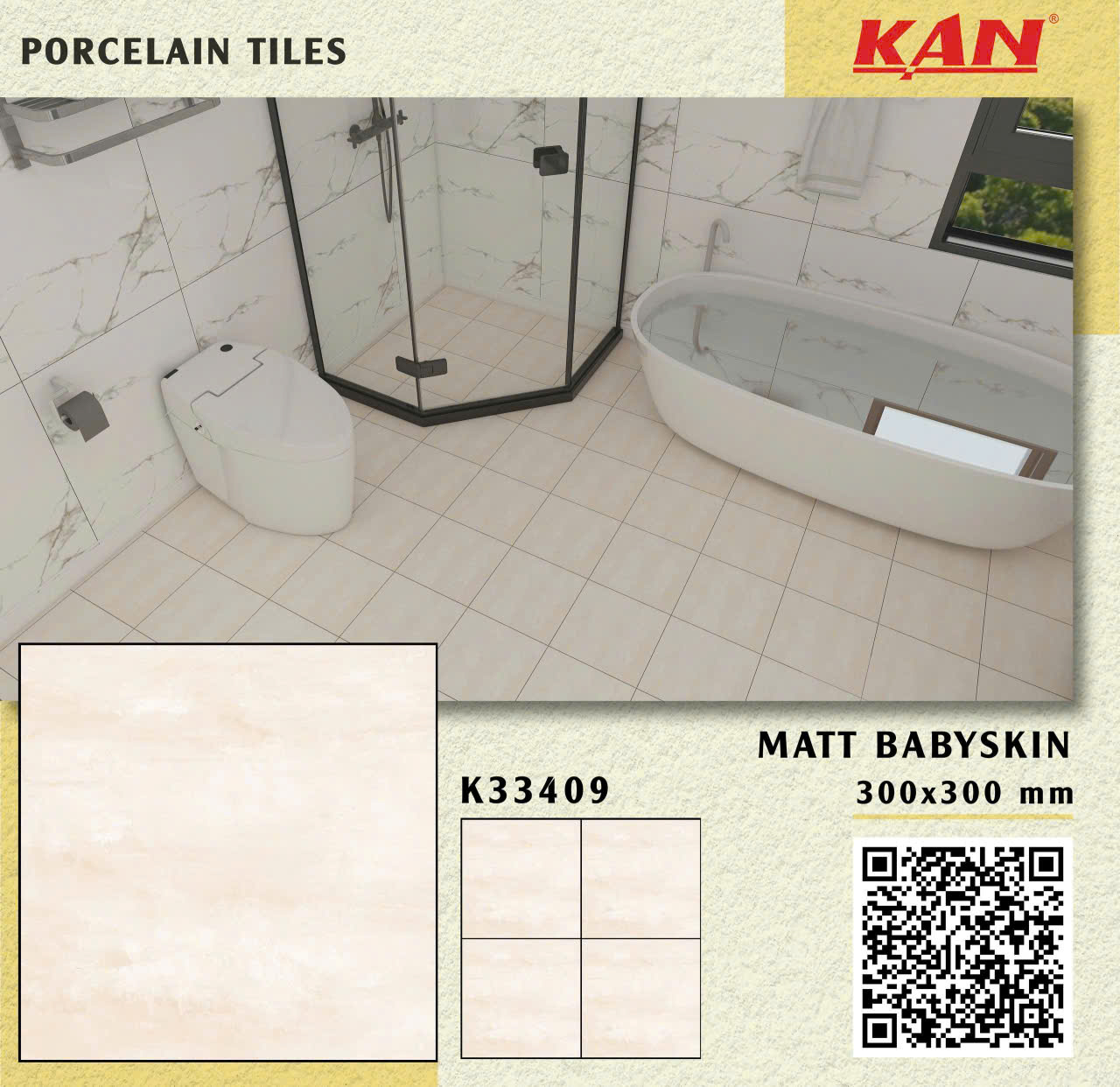 Gạch Lát Nền 30x30cm -5107