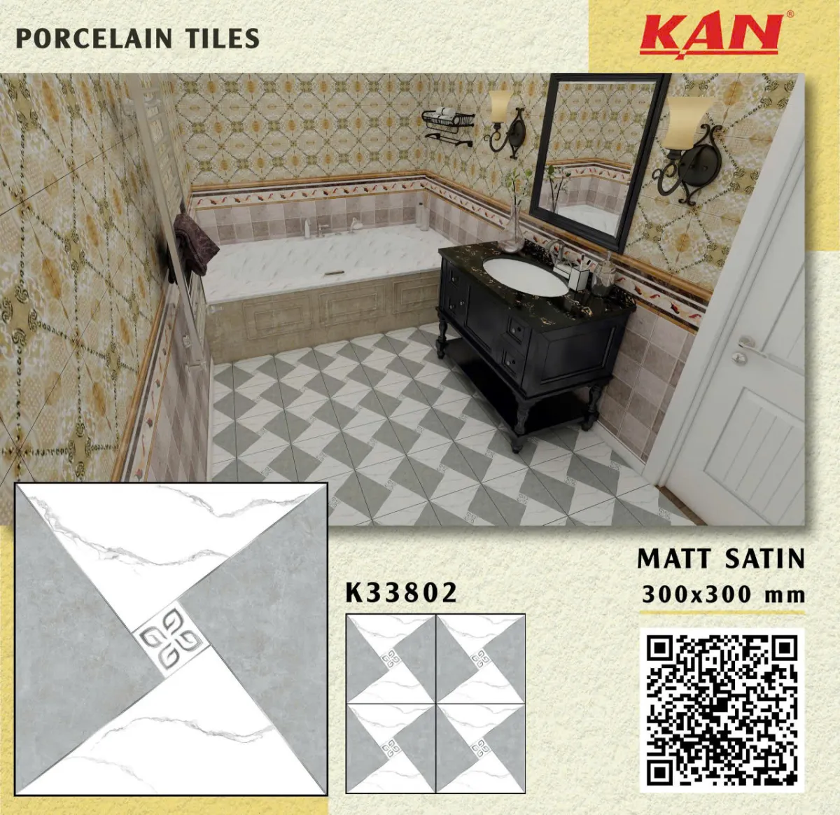 Gạch Lát Nền 30x30cm -5123
