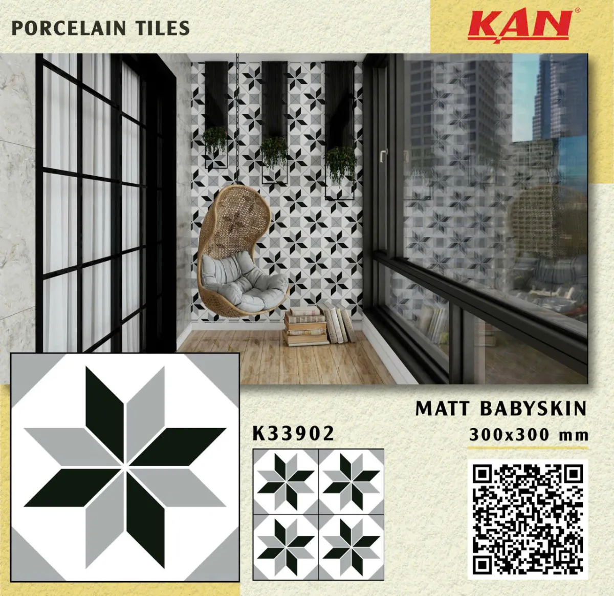 Gạch Lát Nền 30x30cm -5131