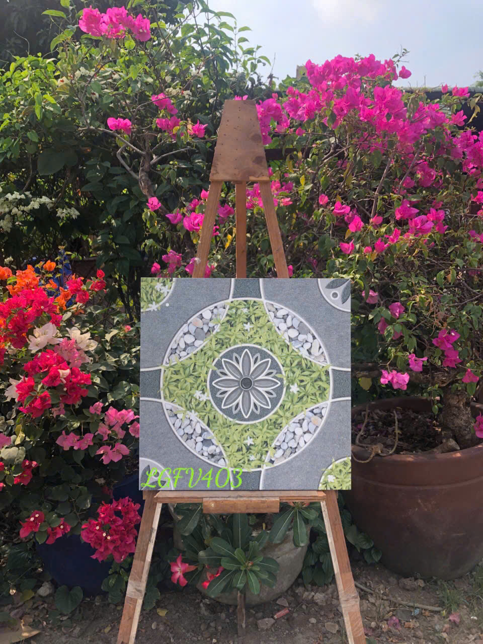 Gạch Lát Sân Vườn 40x40cm-5057