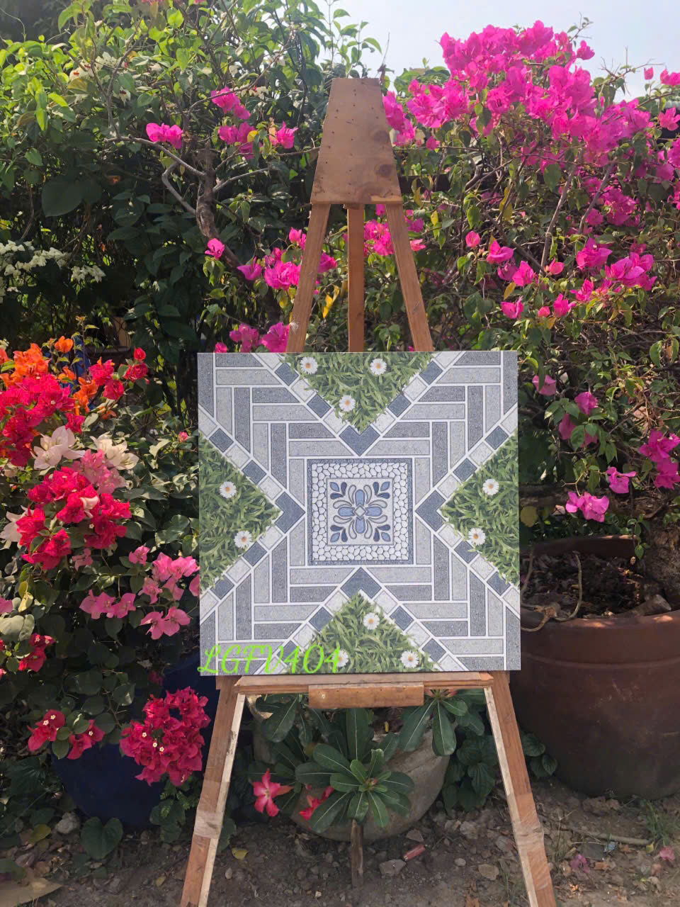 Gạch Lát Sân Vườn 40x40cm-5056