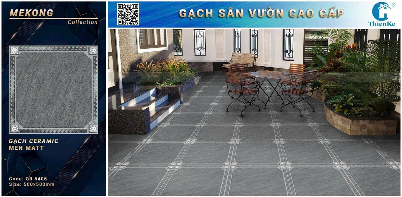 Gạch Lát Sân Vườn 50x50cm -4984