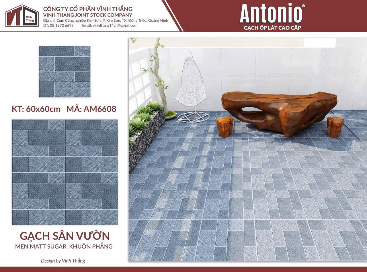 Gạch Lát Sân Vườn 60x60cm 6608-4839