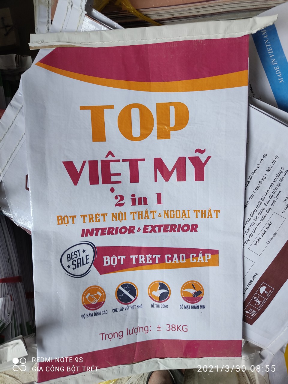 Bột trét Top Việt Mỹ 2 in 1-2429