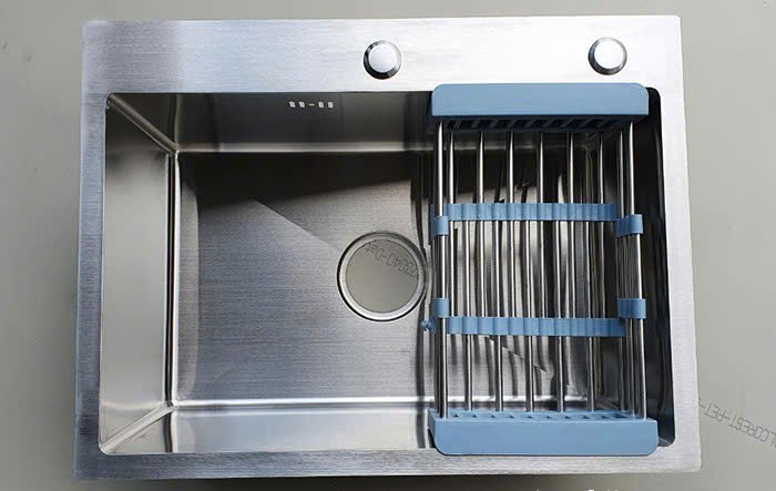 Chậu chén 1 hố inox 304 size 50x45cm-4305