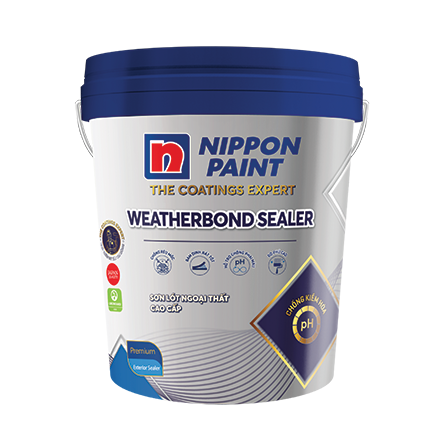 Sơn lót Nippon WEATHERGARD SEALER ngoại thất 5 Lít-2601