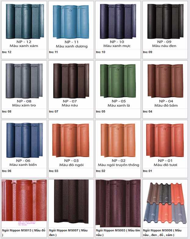 Ngói lợp nhà Nippon-2590