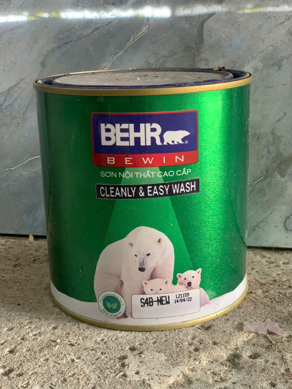 Sơn Nội Thất Cao Cấp BEHR 1 Lít-3435