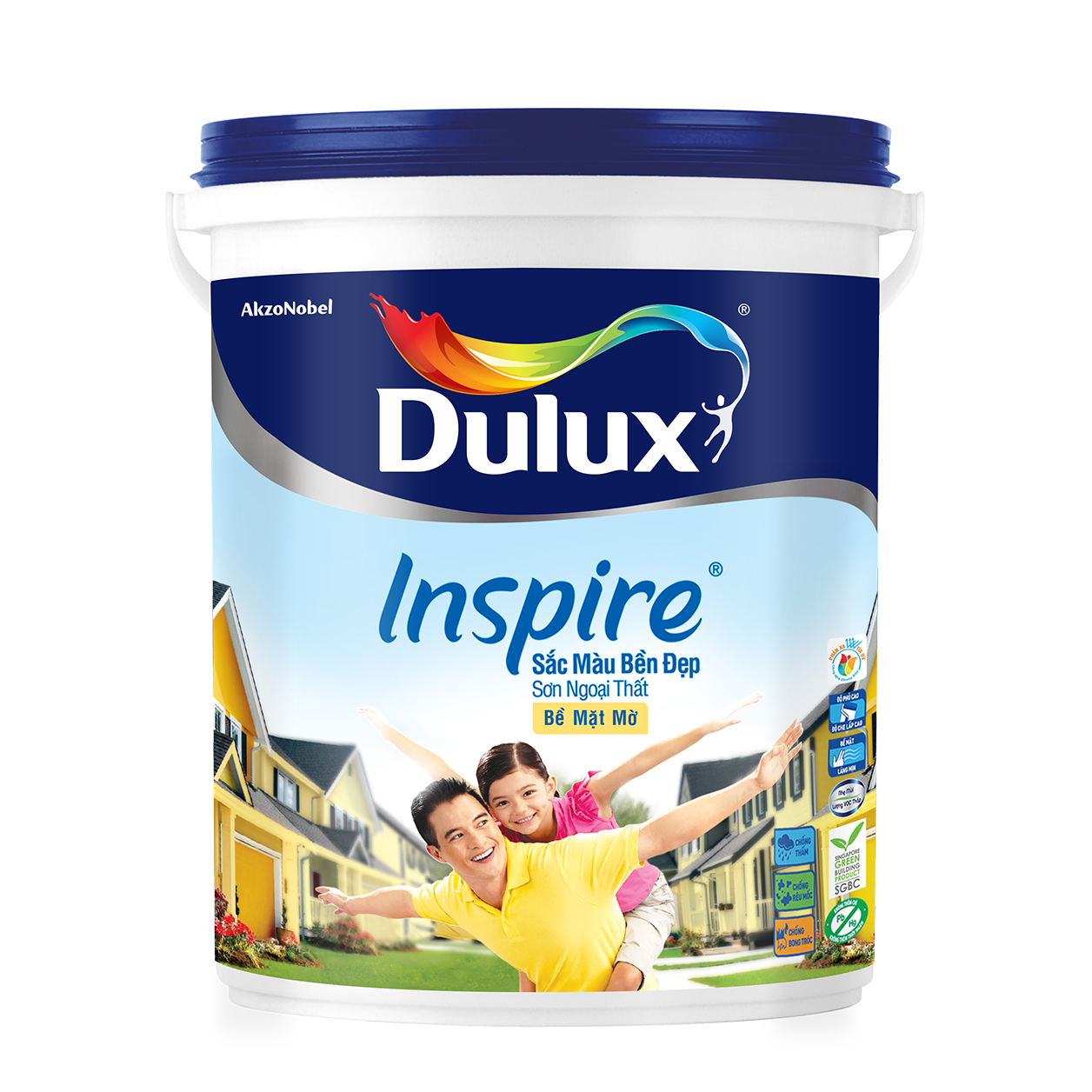 Sơn nước Dulux INSPIRE ngoại thất Z98 bề mặt mờ 15 Lít-2536