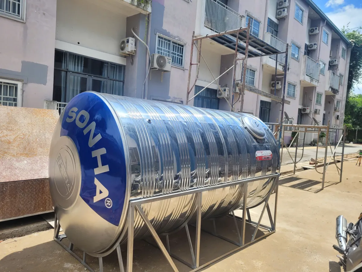 Bồn nước Sơn Hà nằm 1500lit nằm-5052