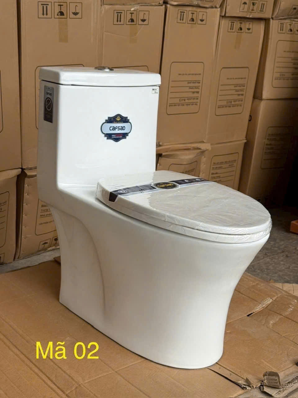 Bồn cầu liền khối CAFSAD-5615