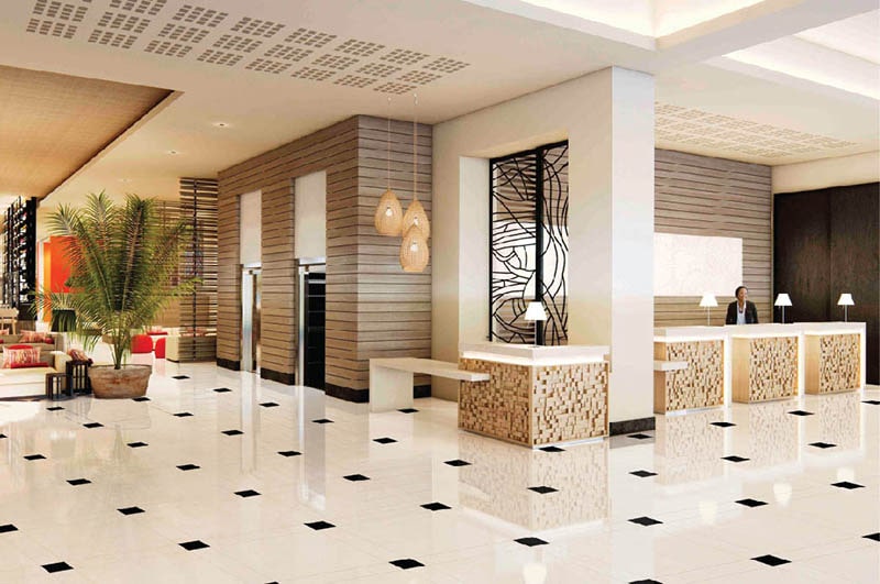 phối màu 3d cho gạch lát nền và gạch ốp tường